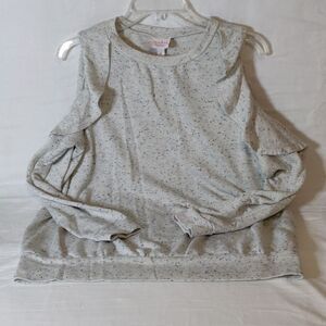 Isabel Cold Shoulder Marble‎ Look Blouse